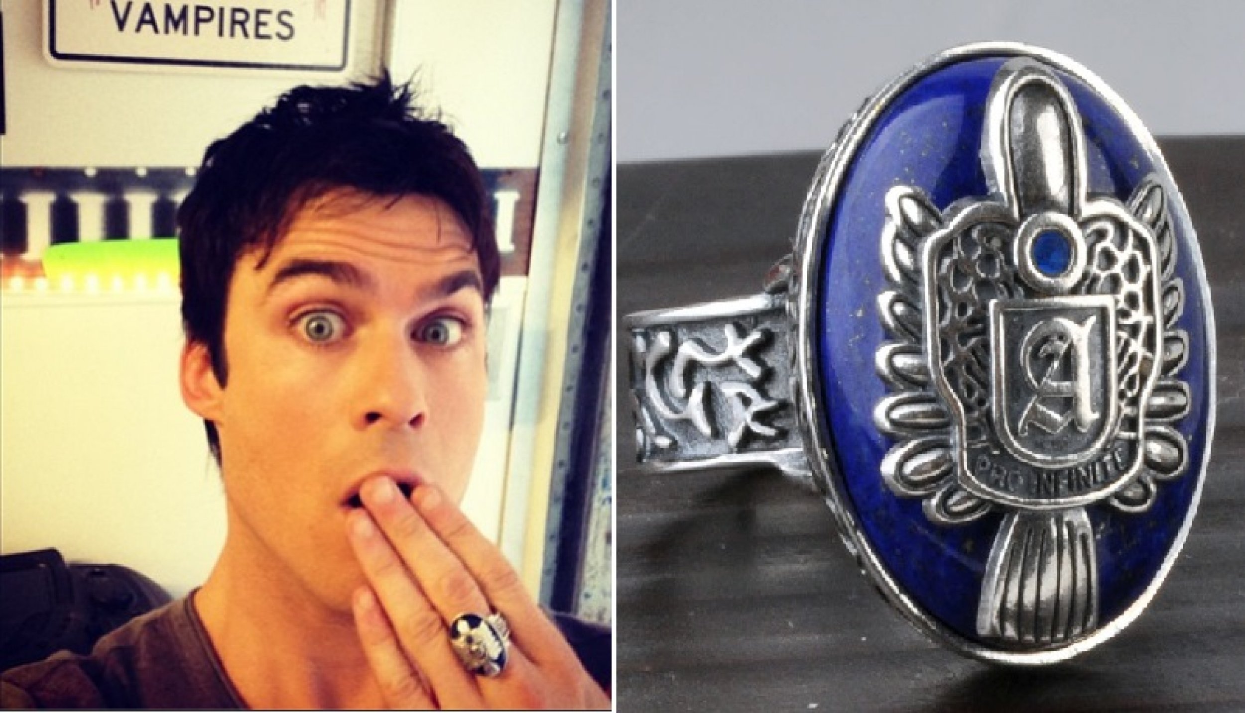 Piece The Vampire Diaries Damon Or Stefan Salvatore Ring, 50% OFF